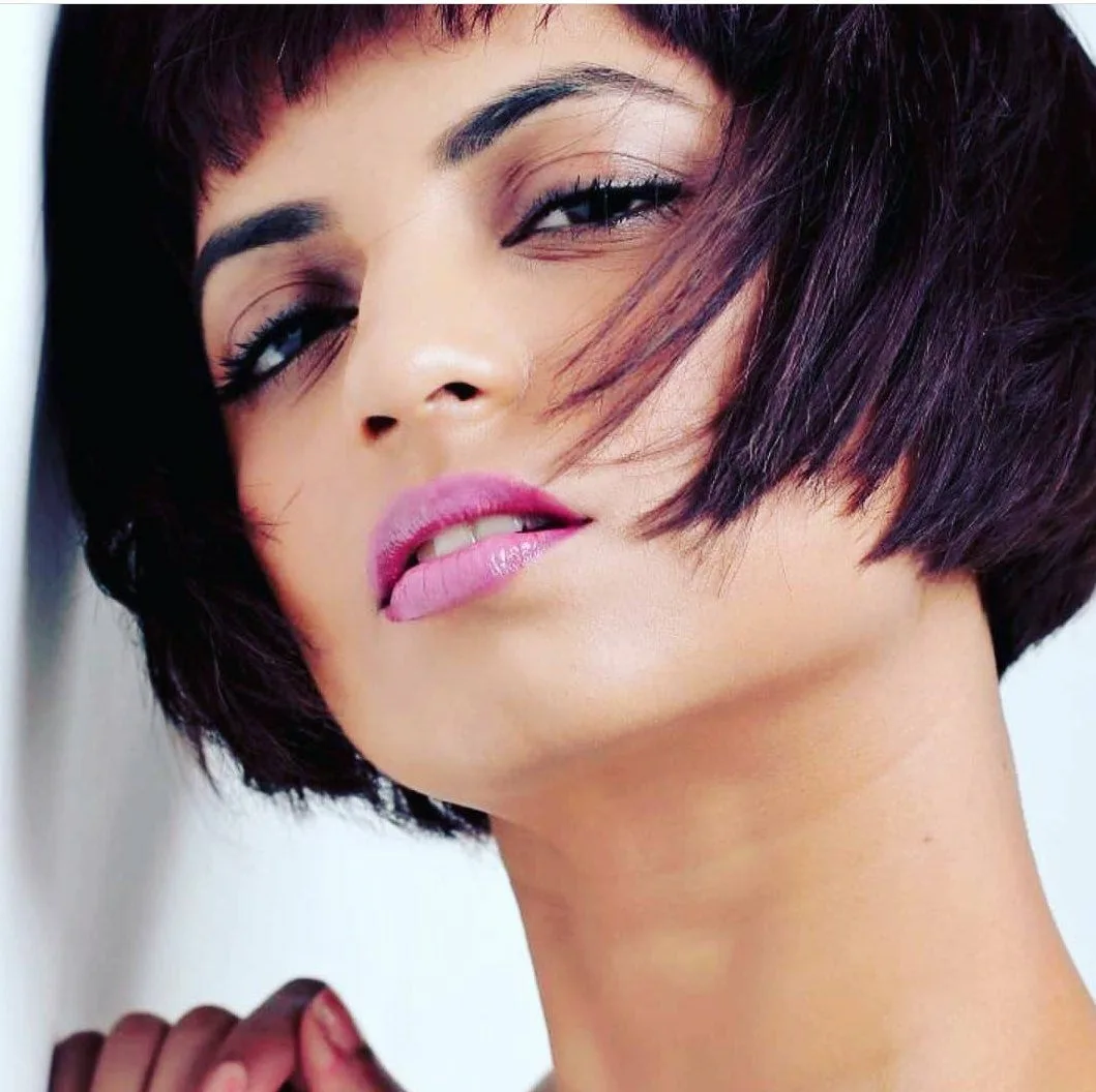 Beauty editorial close-up